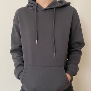 Charcoal Grey Hoodie Size Small